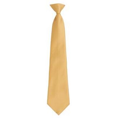Premier Mens Fashion "Farben" Arbeit Clip auf Krawatte (Gold) Gelb Einheitsgröße Premier Mens Fashion "Farben" Arbeit Clip auf Krawatte (Gold) Gelb Einheitsgröße