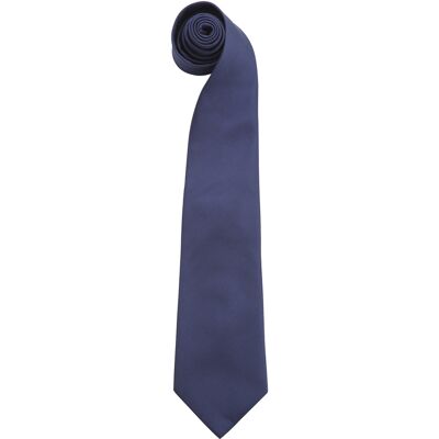 Premier Herren Krawatte Colours, unifarben (Marineblau) Marine Einheitsgröße Premier Herren Krawatte Colours, unifarben (Marineblau) Marine Einheitsgröße