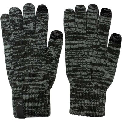 Puma Knit Touchscreen Unisex Graue Handschuhe Grau M Puma Knit Touchscreen Unisex Graue Handschuhe Grau M