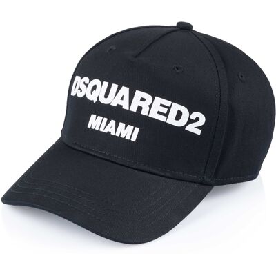 Dsquared2 Mütze Schwarz Einheitsgröße Dsquared2 Mütze Schwarz Einheitsgröße