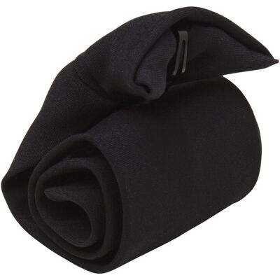 Premier - Krawatte Zum Anklemmen für Herren/Damen Unisex (Schwarz) Schwarz Einheitsgröße Premier - Krawatte Zum Anklemmen für Herren/Damen Unisex (Schwarz) Schwarz Einheitsgröße