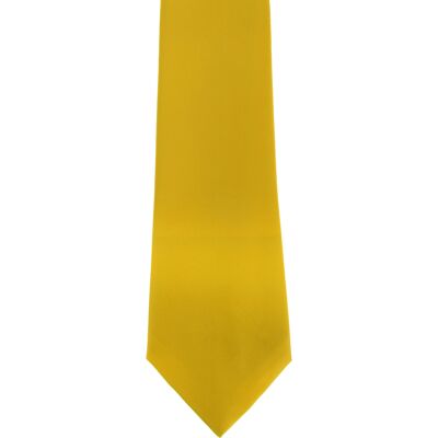 Premier Mens Plain Satin Krawatte (schmale Klinge) (2er-Pack) (Zitrone) Gelb Einheitsgröße Premier Mens Plain Satin Krawatte (schmale Klinge) (2er-Pack) (Zitrone) Gelb Einheitsgröße