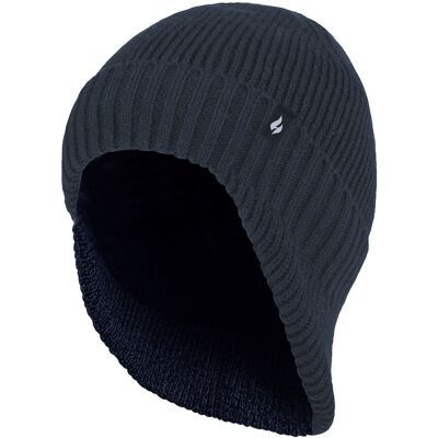 Heat Holders Wärmehalter - Thermische Acryl-Winter-Expeditionsmütze mit tiefem Halsausschnitt für Männer - Navy Marine Einheitsgröße Heat Holders Wärmehalter - Thermische Acryl-Winter-Expeditionsmütze mit tiefem Halsausschnitt für Männer - Navy Marine Einheitsgröße