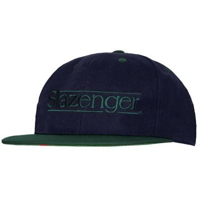 Slazenger Logo Herren Marine/Grüne Kappe Grün Einheitsgröße Slazenger Logo Herren Marine/Grüne Kappe Grün Einheitsgröße