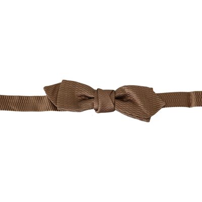 Dolce & Gabbana Männer Braun Gold Einstellbare Hals Papillon Fliege Mehrfarben Einheitsgröße Dolce & Gabbana Männer Braun Gold Einstellbare Hals Papillon Fliege Mehrfarben Einheitsgröße