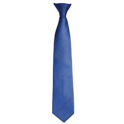 Premier Herren Clip-On-Krawatte, verschiedene Farben (Mittelblau) Blau Einheitsgröße Premier Herren Clip-On-Krawatte, verschiedene Farben (Mittelblau) Blau Einheitsgröße