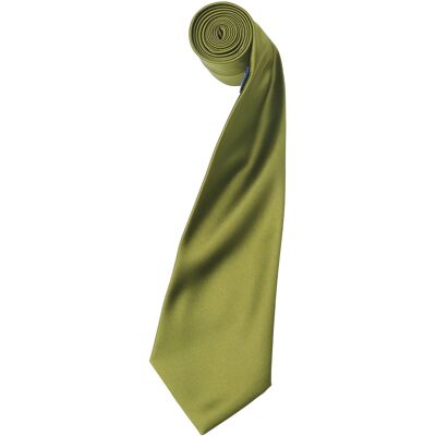 Premier Khaki Satinkrawatte - Schmale Klinge Packung mit 2 Premier Khaki Satinkrawatte - Schmale Klinge Packung mit 2