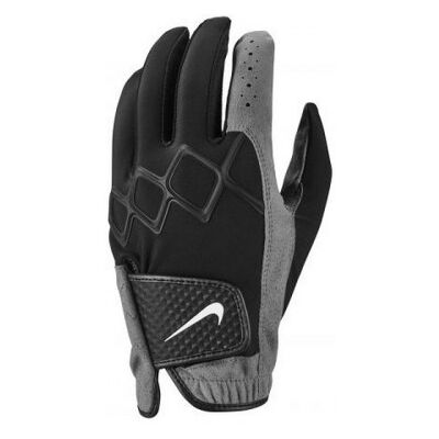 Nike - Herren Handschuhe, Emblem - Nylon, Polyurethan, Spandex, Silikon (Schwarz/Kühles Grau) Schwarz/Dunkelgrau XL Nike - Herren Handschuhe, Emblem - Nylon, Polyurethan, Spandex, Silikon (Schwarz/Kühles Grau) Schwarz/Dunkelgrau XL
