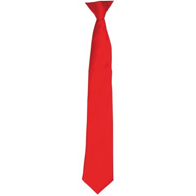 Premier - Krawatte für Herren/Damen Unisex (Rot) Rot Einheitsgröße Premier - Krawatte für Herren/Damen Unisex (Rot) Rot Einheitsgröße