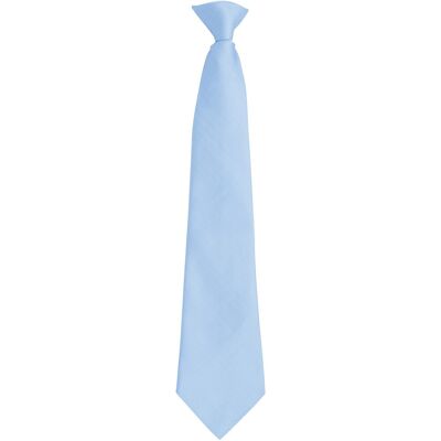 Premier - "Colours Fashion" Krawatte Zum Anklemmen für Herren/Damen Unisex (Mittelblau) Blau Einheitsgröße Premier - "Colours Fashion" Krawatte Zum Anklemmen für Herren/Damen Unisex (Mittelblau) Blau Einheitsgröße