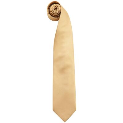 Premier - "Colours Fashion" Krawatte für Herren (Gold) Gelb Einheitsgröße Premier - "Colours Fashion" Krawatte für Herren (Gold) Gelb Einheitsgröße