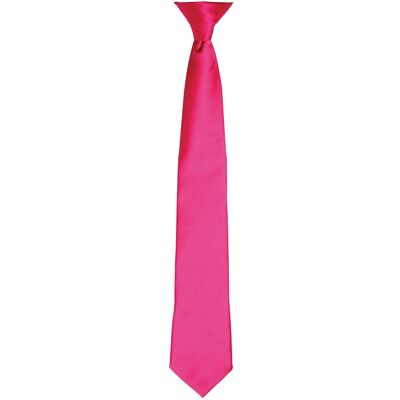 Premier - Krawatte für Herren/Damen Unisex (Leuchtend Pink) Rosa Einheitsgröße Premier - Krawatte für Herren/Damen Unisex (Leuchtend Pink) Rosa Einheitsgröße