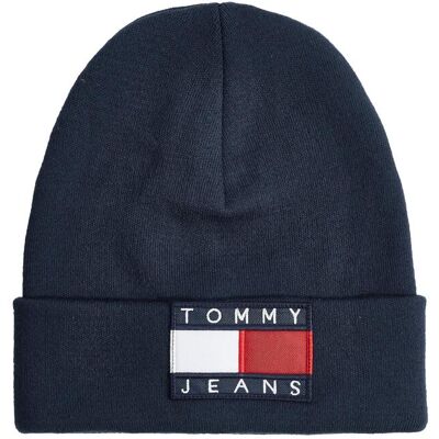 Tommy Hilfiger Jeans Mütze Blau Einheitsgröße Tommy Hilfiger Jeans Mütze Blau Einheitsgröße