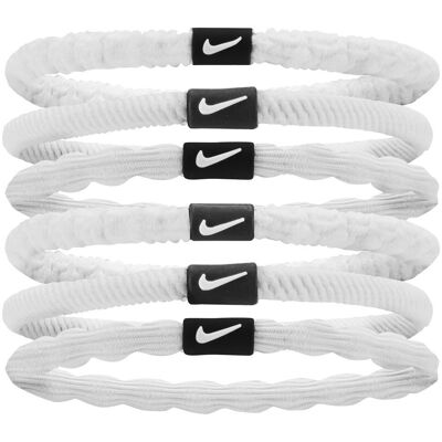 Nike - Haarband(6er-Pack) (Weiß) Weiß Einheitsgröße Nike - Haarband(6er-Pack) (Weiß) Weiß Einheitsgröße