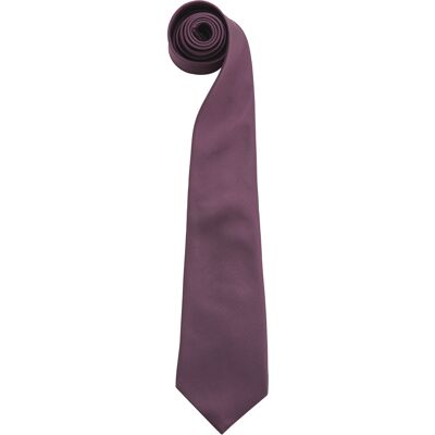 Premier Herren Krawatte Colours, unifarben (Violett) Lila Einheitsgröße Premier Herren Krawatte Colours, unifarben (Violett) Lila Einheitsgröße