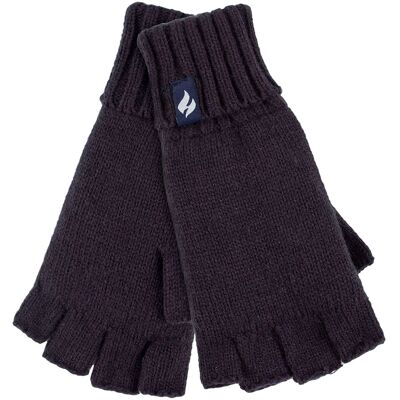 Heat Holders Solide gestrickte fingerlose Damenhandschuhe WÄRMEHALTER Marineblau Marine Einheitsgröße Heat Holders Solide gestrickte fingerlose Damenhandschuhe WÄRMEHALTER Marineblau Marine Einheitsgröße