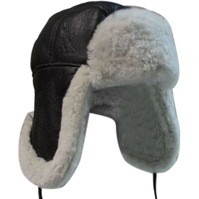 Infinity Leather HERREN-NAVIGATOR-RAF-TRAPPER-HUT Creme XL Infinity Leather HERREN-NAVIGATOR-RAF-TRAPPER-HUT Creme XL