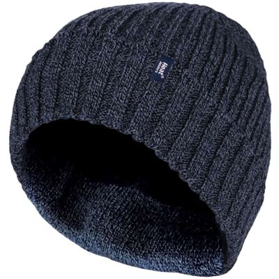 Heat Holders Herren 3,6 tog Fleece gefüttert Thermal Turn Over Manschette Winter Beanie Hut Marine Einheitsgröße Heat Holders Herren 3,6 tog Fleece gefüttert Thermal Turn Over Manschette Winter Beanie Hut Marine Einheitsgröße
