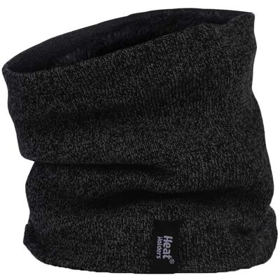 Heat Holders - Thermischer Herren-Nackenwärmer für den Winter - 2,6 tog Schwarz Einheitsgröße Heat Holders - Thermischer Herren-Nackenwärmer für den Winter - 2,6 tog Schwarz Einheitsgröße