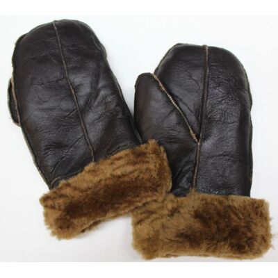 Infinity Leather Unisex-Fäustlinge aus Schaffell Ingwer M Infinity Leather Unisex-Fäustlinge aus Schaffell Ingwer M
