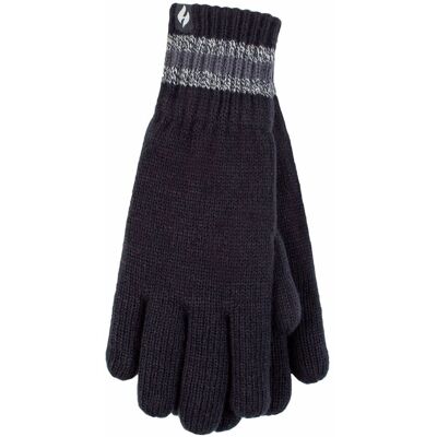 Heat Holders Herren Winter Warm Weiche Fleecegefütterte Thermohandschuhe Blau/Marineblau L/XL Heat Holders Herren Winter Warm Weiche Fleecegefütterte Thermohandschuhe Blau/Marineblau L/XL