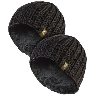 Heat Holders Männer Chunky Weicher Winter Rib Hat - 2er Pack Grün Einheitsgröße Heat Holders Männer Chunky Weicher Winter Rib Hat - 2er Pack Grün Einheitsgröße
