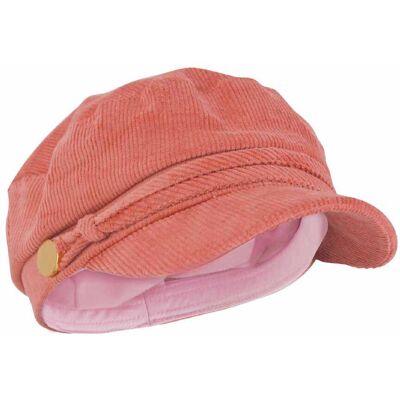 Sock Snob Damen Baumwoll-Denim Baker Boy Hut mit Schirm Rosa Einheitsgröße Sock Snob Damen Baumwoll-Denim Baker Boy Hut mit Schirm Rosa Einheitsgröße