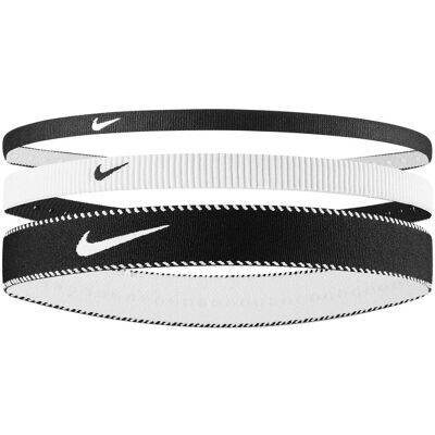 Nike - "Classic" Stirnband(3er-Pack) (Weiß/Schwarz) Weiß Einheitsgröße Nike - "Classic" Stirnband(3er-Pack) (Weiß/Schwarz) Weiß Einheitsgröße