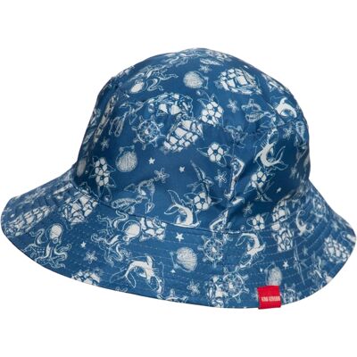 King Kerosin Herren Bucket Hat Sailor blau Blau Einheitsgröße King Kerosin Herren Bucket Hat Sailor blau Blau Einheitsgröße
