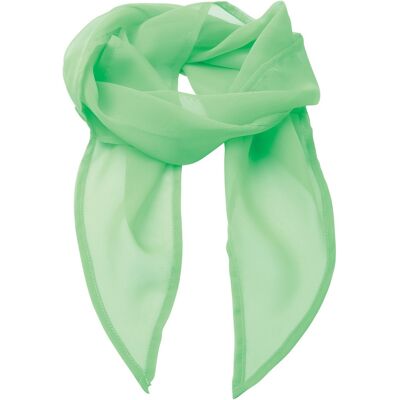 Premier Damen Chiffon-Schal / Chiffon-Halstuch (Apfel) Grün Einheitsgröße Premier Damen Chiffon-Schal / Chiffon-Halstuch (Apfel) Grün Einheitsgröße