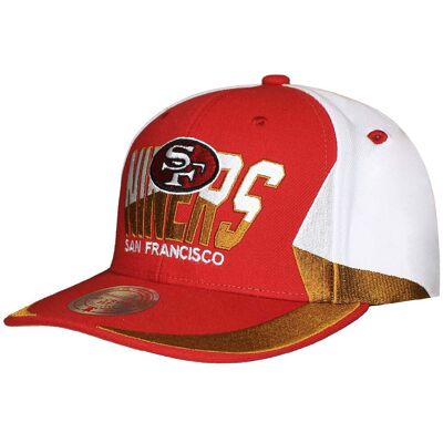 Mitchell & Ness NFL San Francisco 49ers Retrodome Pro Cap Rot Einheitsgröße Mitchell & Ness NFL San Francisco 49ers Retrodome Pro Cap Rot Einheitsgröße