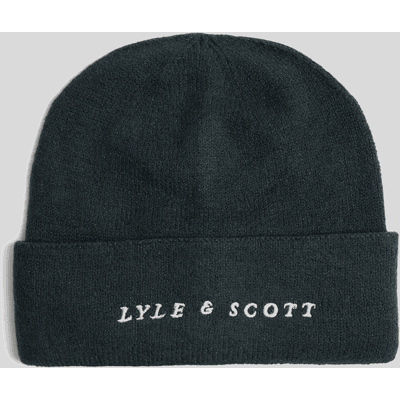 Lyle & Scott Beanie mit Logo-Schriftzug – Marineblau Marine Einheitsgröße Lyle & Scott Beanie mit Logo-Schriftzug – Marineblau Marine Einheitsgröße
