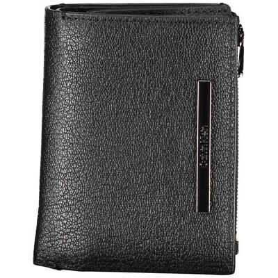 Calvin Klein Reißverschluss-Brieftasche aus Leder Schwarz Einheitsgröße Calvin Klein Reißverschluss-Brieftasche aus Leder Schwarz Einheitsgröße