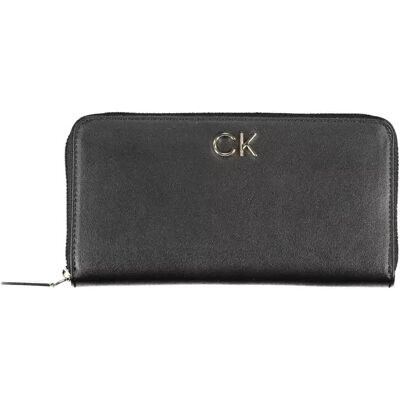 Calvin Klein Langer Reißverschluss Geldbeutel K50k504376 Schwarz Einheitsgröße Calvin Klein Langer Reißverschluss Geldbeutel K50k504376 Schwarz Einheitsgröße
