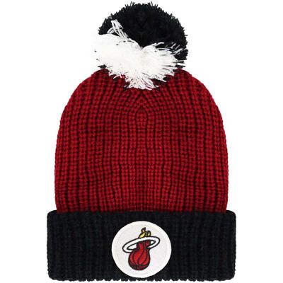 Mitchell & Ness NBA Miami Heat Schwarz/Rote Mütze Schwarz Rot Einheitsgröße Mitchell & Ness NBA Miami Heat Schwarz/Rote Mütze Schwarz Rot Einheitsgröße