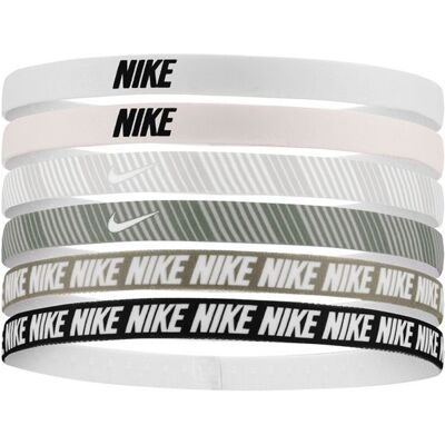 Nike - Stirnband, Flex, Klassisch (6er-Pack) (Hellrosa/Hellgrau/Weiß) Hell-Pink Einheitsgröße Nike - Stirnband, Flex, Klassisch (6er-Pack) (Hellrosa/Hellgrau/Weiß) Hell-Pink Einheitsgröße