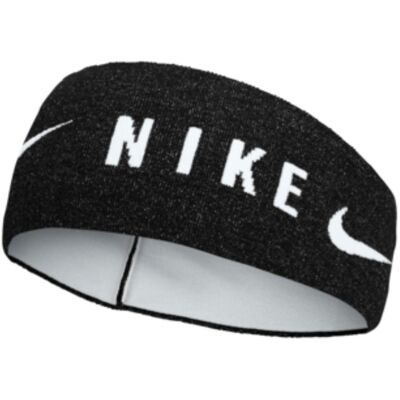 Nike Gestricktes Dri-FIT Leichtgewichts-Stirnband (Schwarz/Weiß) Schwarz Einheitsgröße Nike Gestricktes Dri-FIT Leichtgewichts-Stirnband (Schwarz/Weiß) Schwarz Einheitsgröße