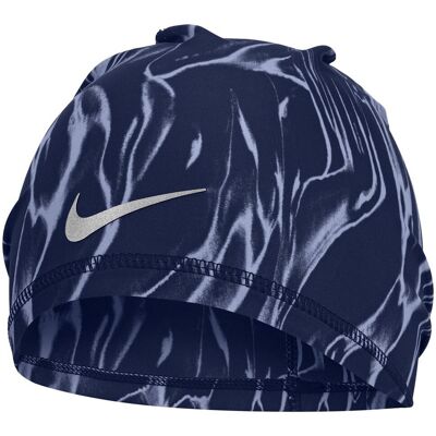 Nike U Peak Marble Dri-FIT Uncuffed Mütze (Blau) Blau Einheitsgröße Nike U Peak Marble Dri-FIT Uncuffed Mütze (Blau) Blau Einheitsgröße