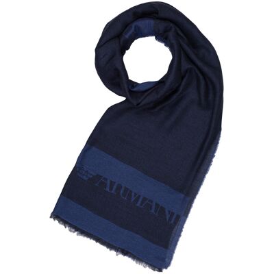 Emporio Armani Tuch Blau Einheitsgröße Emporio Armani Tuch Blau Einheitsgröße
