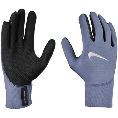 Nike - "Pacer" Handschuhe für Herren, Therma-Fit, Laufen, Mittelschwer (Blau) Blau M Nike - "Pacer" Handschuhe für Herren, Therma-Fit, Laufen, Mittelschwer (Blau) Blau M