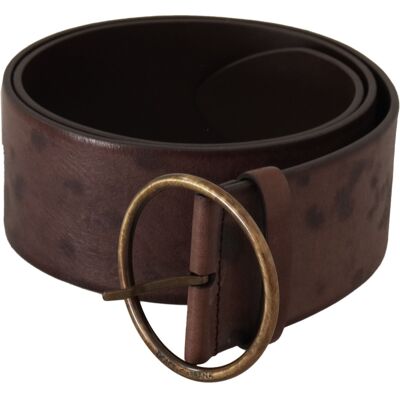 Dolce & Gabbana Leder Gürtel Braun Modell Dunkelbraun Einheitsgröße Dolce & Gabbana Leder Gürtel Braun Modell Dunkelbraun Einheitsgröße
