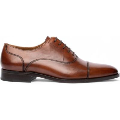 Chapman Moore Chapman & Moore Herren-Brogue-Schuhe aus braunem Leder mit Kappe Dunkelbraun EU44 Chapman Moore Chapman & Moore Herren-Brogue-Schuhe aus braunem Leder mit Kappe Dunkelbraun EU44
