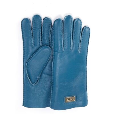 Australia Luxe Lederhandschuhe für Benzin Blau M Australia Luxe Lederhandschuhe für Benzin Blau M