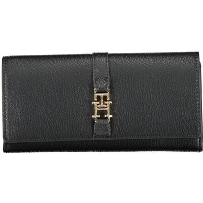 Tommy Hilfiger Schwarze Polyethylen-Geldbörse Schwarz Einheitsgröße Tommy Hilfiger Schwarze Polyethylen-Geldbörse Schwarz Einheitsgröße