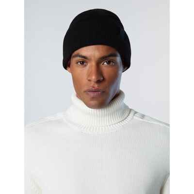 North Sails Beanie Feinstrick mit Umschlag Schwarz Einheitsgröße North Sails Beanie Feinstrick mit Umschlag Schwarz Einheitsgröße