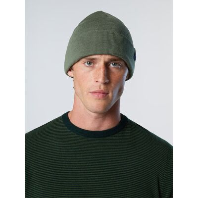 North Sails Beanie Feinstrick mit Umschlag Grün Grau Einheitsgröße North Sails Beanie Feinstrick mit Umschlag Grün Grau Einheitsgröße