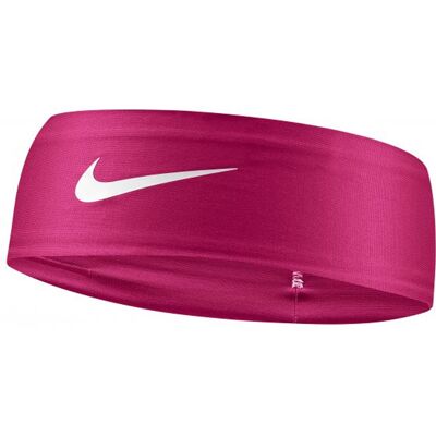Nike - Stirnband, Dri-FIT (Lebhaftes Rosa/Weiß) Rosa und Weiß Einheitsgröße Nike - Stirnband, Dri-FIT (Lebhaftes Rosa/Weiß) Rosa und Weiß Einheitsgröße
