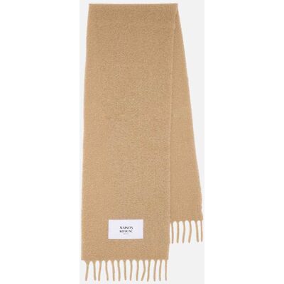 Zubehör Maison Kitsuné Baby-Alpaka-Schal in Beige Creme Einheitsgröße Zubehör Maison Kitsuné Baby-Alpaka-Schal in Beige Creme Einheitsgröße