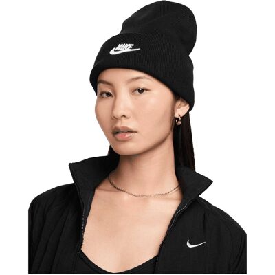 Nike - "Futura Peak" Mütze für Herren/Damen Unisex (Schwarz/Weiß) Schwarz Einheitsgröße Nike - "Futura Peak" Mütze für Herren/Damen Unisex (Schwarz/Weiß) Schwarz Einheitsgröße