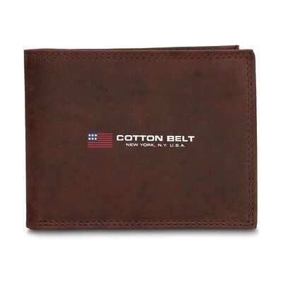 Cotton Belt Geldbörse Men Dunkelbraun Einheitsgröße Cotton Belt Geldbörse Men Dunkelbraun Einheitsgröße